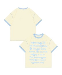 【HOOK】for girls ステッチリンガーTEE (SS)