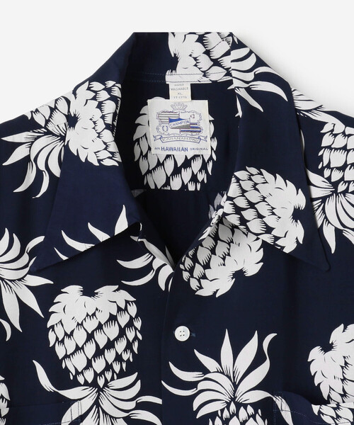 DUKE KAHANAMOKU(デューク カハナモク)の「Duke Kahanamoku | ハワイアンシャツ パイナップル MEN(シャツ/ブラウス・メンズ・ブルー系その他5・XL/L)」の8枚目の写真