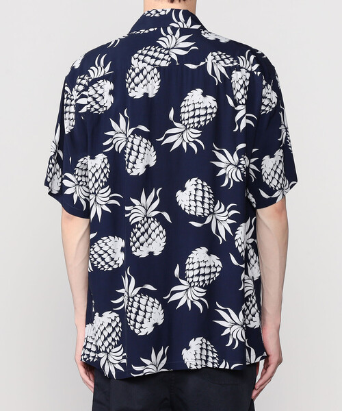 Duke Kahanamoku ハワイアンシャツ パイナップル DUKE KAHANAMOKU