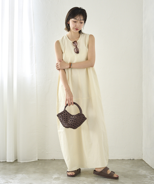 2024ss✨️ プラージュ R’IAM-plage コクーンワンピース plage（プラージュ）の「【R'IAM】 コクーンワンピース