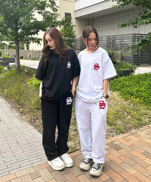 STAY GOLD（ステイゴールド）の「【STAYGOLD】バックロゴ スウェットパンツ / 【セットアップ対応】綿100% 裏毛 イージーパンツ（スウェットパンツ・メンズ・ブラック/アイボリー/アッシュ/グリーン/ブラウン・M/L）」の20枚目の写真