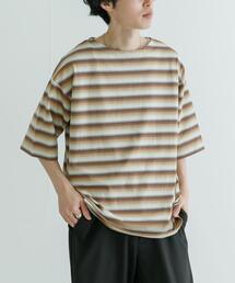 URBAN RESEARCH | マルチボーダーボートネックTシャツ(Tシャツ/カットソー)