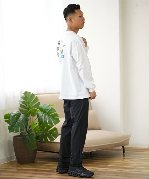 Columbia(コロンビア)の「【ムラサキスポーツ限定】columbia/コロンビア ロンTee/水陸両用 バックプリント オーバーサイズ PM0463(Tシャツ/カットソー・メンズ・ダークグレー/ホワイト/ブラック・XL/L/M/S)」の8枚目の写真