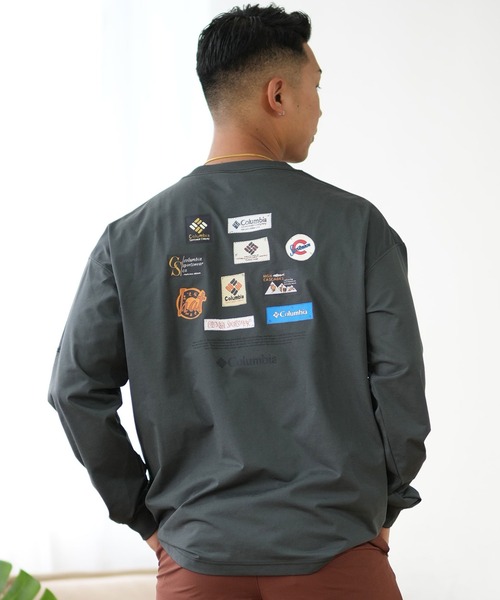 Columbia(コロンビア)の「【ムラサキスポーツ限定】columbia/コロンビア ロンTee/水陸両用 バックプリント オーバーサイズ PM0463(Tシャツ/カットソー・メンズ・ダークグレー/ホワイト/ブラック・XL/L/M/S)」の16枚目の写真