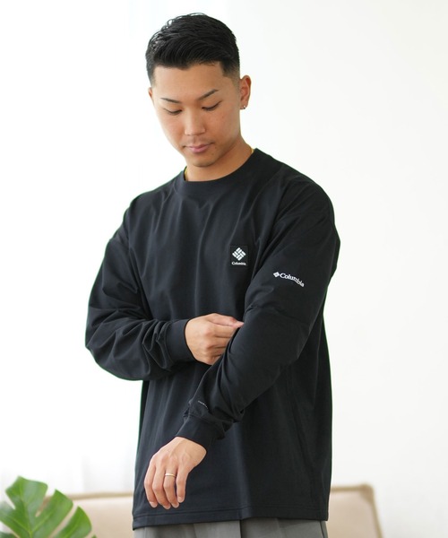 Columbia(コロンビア)の「【ムラサキスポーツ限定】columbia/コロンビア ロンTee/水陸両用 バックプリント オーバーサイズ PM0463(Tシャツ/カットソー・メンズ・ダークグレー/ホワイト/ブラック・XL/L/M/S)」の11枚目の写真