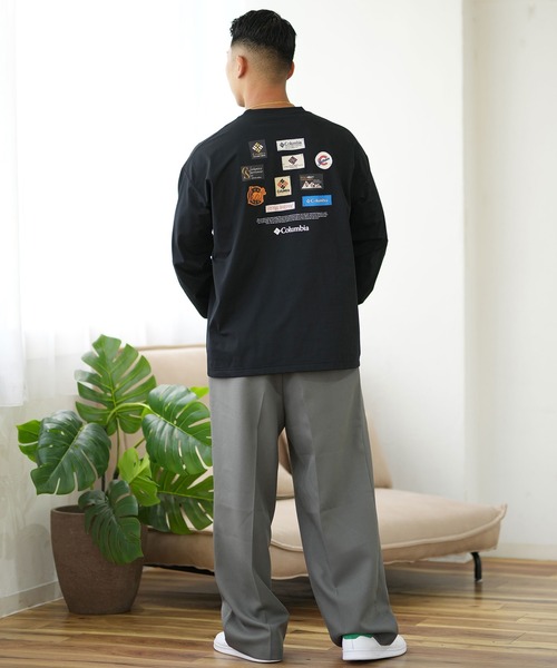 Columbia(コロンビア)の「【ムラサキスポーツ限定】columbia/コロンビア ロンTee/水陸両用 バックプリント オーバーサイズ PM0463(Tシャツ/カットソー・メンズ・ダークグレー/ホワイト/ブラック・XL/L/M/S)」の14枚目の写真