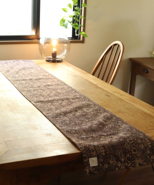 セール】テーブルランナー 30x183cm ウィリアムモリス柄（ランチョン