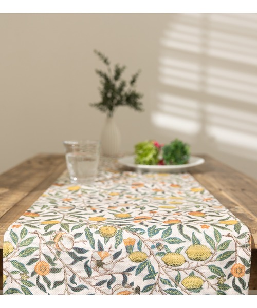 セール】テーブルランナー 30x183cm ウィリアムモリス柄（ランチョン