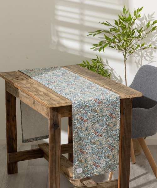 セール】テーブルランナー 30x183cm ウィリアムモリス柄（ランチョン