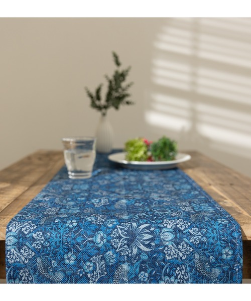 セール】テーブルランナー 30x183cm ウィリアムモリス柄（ランチョン