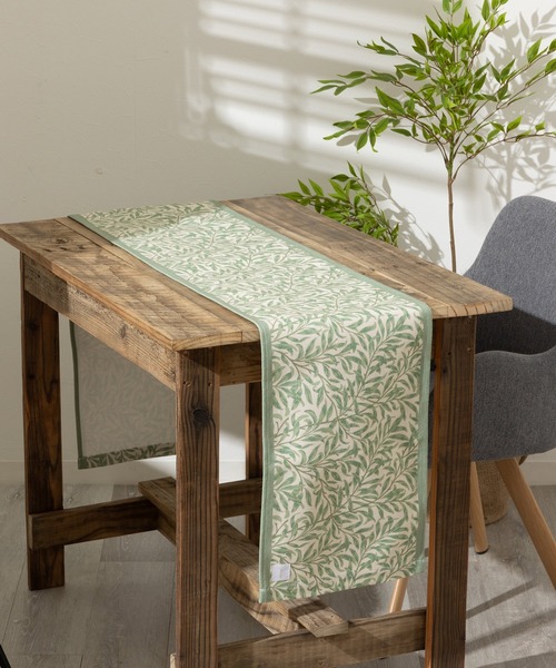 セール】テーブルランナー 30x183cm ウィリアムモリス柄（ランチョン