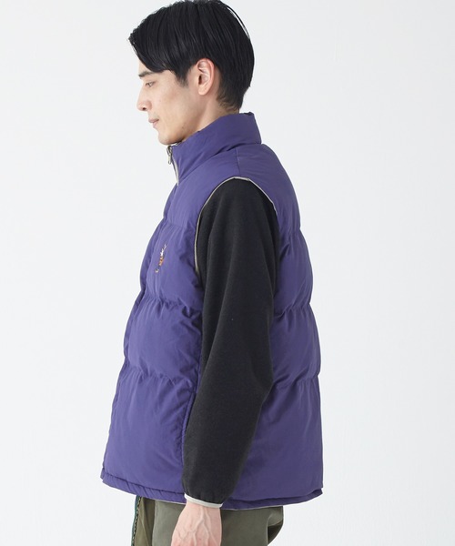 KRIFF MAYER（クリフメイヤー）の「ひっくり中綿ベスト（ベスト・メンズ・キャメル/サンドベージュ/ブラック・MEDIUM/LARGE/X-LARGE）」の13枚目の写真