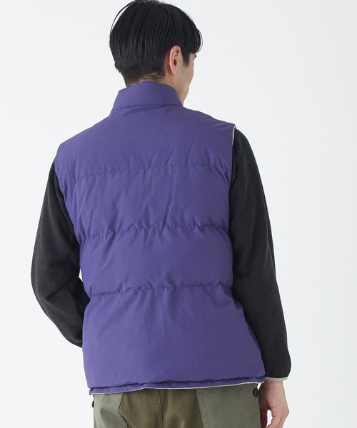 KRIFF MAYER（クリフメイヤー）の「ひっくり中綿ベスト（ベスト・メンズ・キャメル/サンドベージュ/ブラック・MEDIUM/LARGE/X-LARGE）」の9枚目の写真