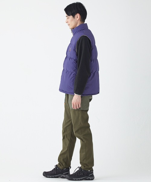 KRIFF MAYER（クリフメイヤー）の「ひっくり中綿ベスト（ベスト・メンズ・キャメル/サンドベージュ/ブラック・MEDIUM/LARGE/X-LARGE）」の11枚目の写真