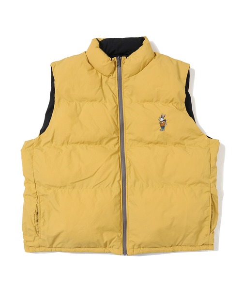 KRIFF MAYER（クリフメイヤー）の「ひっくり中綿ベスト（ベスト・メンズ・キャメル/サンドベージュ/ブラック・MEDIUM/LARGE/X-LARGE）」の16枚目の写真