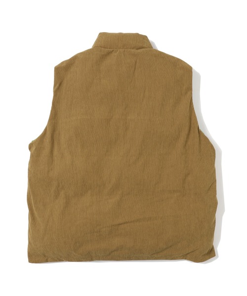 KRIFF MAYER（クリフメイヤー）の「ひっくり中綿ベスト（ベスト・メンズ・キャメル/サンドベージュ/ブラック・MEDIUM/LARGE/X-LARGE）」の22枚目の写真