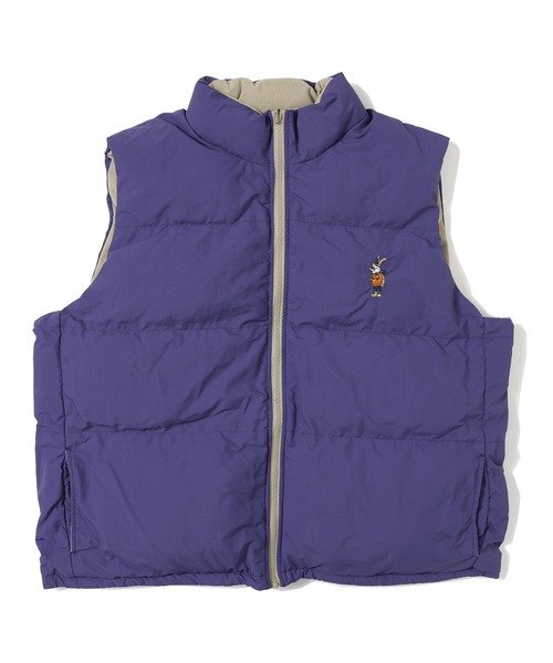 KRIFF MAYER（クリフメイヤー）の「ひっくり中綿ベスト（ベスト・メンズ・キャメル/サンドベージュ/ブラック・MEDIUM/LARGE/X-LARGE）」の20枚目の写真