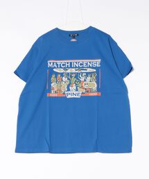 チャイハネ（チャイハネ）の「【チャイハネ】マッチ香プリントTシャツL（Tシャツ/カットソー）」