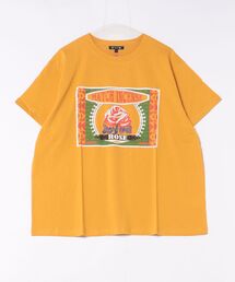 チャイハネ（チャイハネ）の「【チャイハネ】マッチ香プリントTシャツL（Tシャツ/カットソー）」