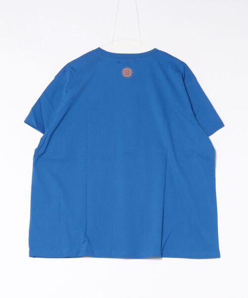 チャイハネ(チャイハネ)の「【チャイハネ】マッチ香プリントTシャツL(Tシャツ/カットソー・メンズ・ブラック/カーキ/オフホワイト/ブラウン/グリーン/レッド/ネイビー/ホワイト/オレンジ/ブルー系その他/ライトベージュ/レッド系その他/グレー/マスタード/ブルー・L)」の22枚目の写真