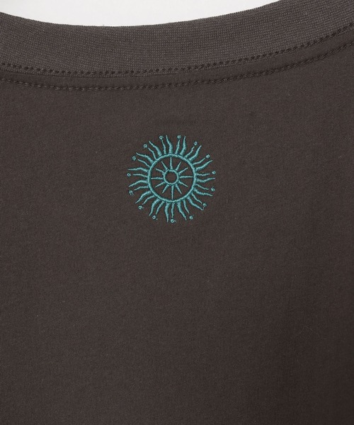 チャイハネ（チャイハネ）の「【チャイハネ】マッチ香プリントTシャツL（Tシャツ/カットソー・メンズ・ブラック/カーキ/オフホワイト/ブラウン/グリーン/レッド/ネイビー/ホワイト/オレンジ/ブルー系その他/ライトベージュ/レッド系その他・L）」の16枚目の写真