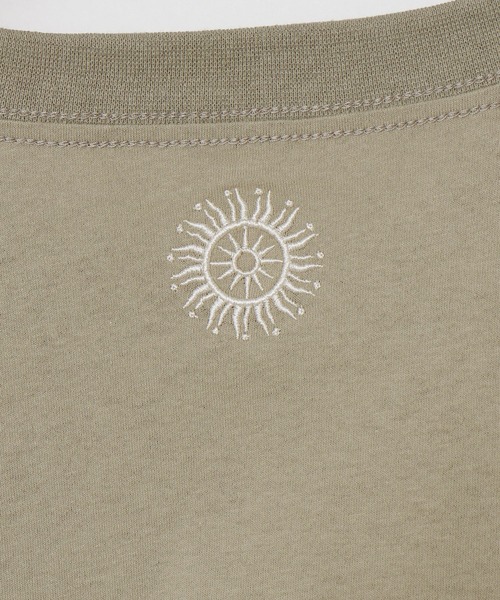 チャイハネ（チャイハネ）の「【チャイハネ】マッチ香プリントTシャツL（Tシャツ/カットソー・メンズ・ブラック/カーキ/オフホワイト/ブラウン/グリーン/レッド/ネイビー/ホワイト/オレンジ/ブルー系その他/ライトベージュ/レッド系その他・L）」の15枚目の写真