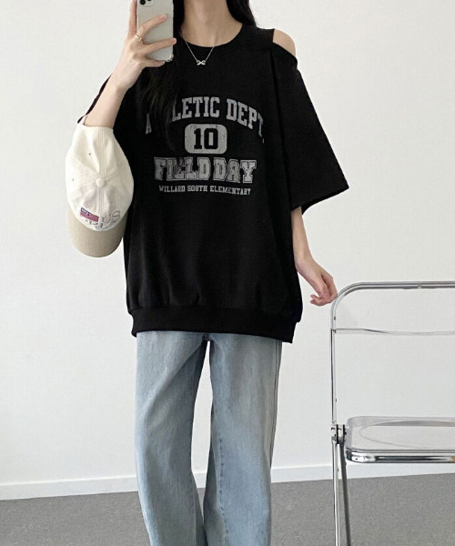 Champion チャンピオン 半袖 スウェットシャツ レディース 半袖