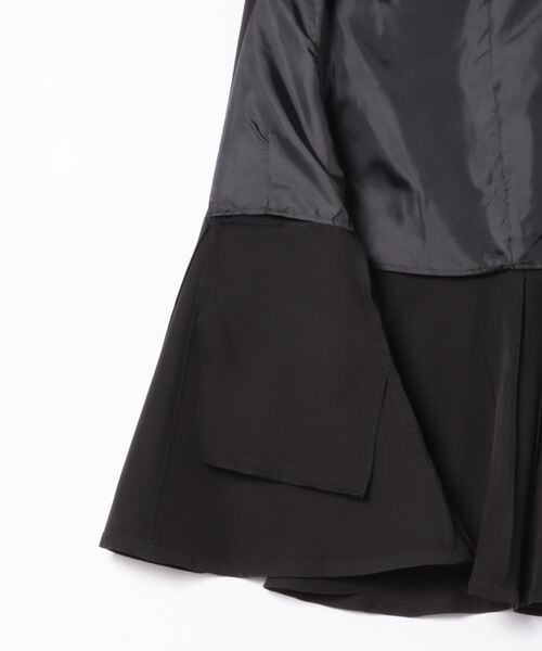 coca(coca)(コカ)の「セットアップ対応 ペプラムベストジャケット(ベスト・レディース・アイボリー/ブラック・M/L)」の17枚目の写真