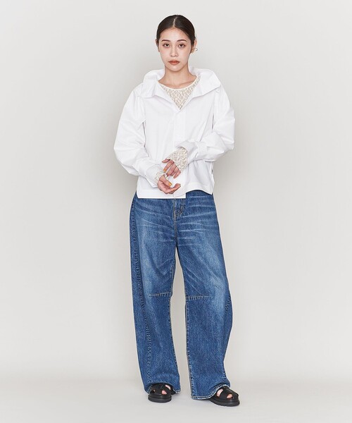 ASTRAET（アストラット）の「＜ASTRAET＞レース クルーネック ロング