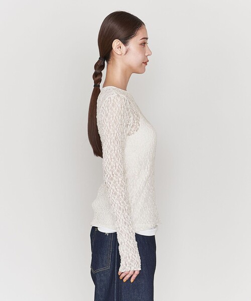 ASTRAET（アストラット）の「＜ASTRAET＞レース クルーネック ロング