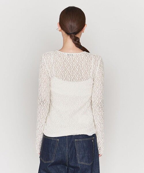 ASTRAET（アストラット）の「＜ASTRAET＞レース クルーネック ロング