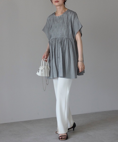 【7日まで限定出品】45R ONEONE インドリネンのギャザーブラウス 9月ONEONEシリーズのお知らせ | News | 45R