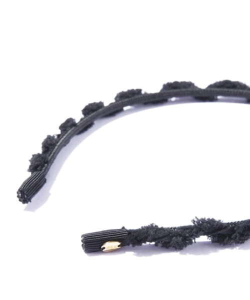 IRIS47（イリスフォーセブン）の「【IRIS 47】rhythm headband/リズム ヘッドバンド（カチューシャ・レディース・ネイビー/ブラウン/ブラック系・FREE）」の14枚目の写真