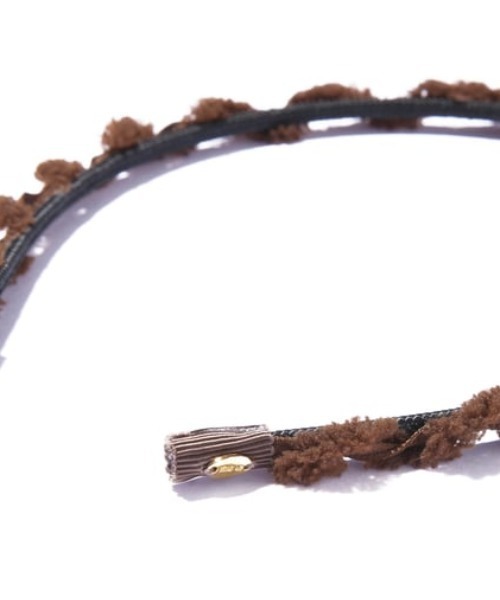 IRIS47（イリスフォーセブン）の「【IRIS 47】rhythm headband/リズム ヘッドバンド（カチューシャ・レディース・ネイビー/ブラウン/ブラック系・FREE）」の18枚目の写真