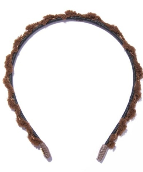 IRIS47（イリスフォーセブン）の「【IRIS 47】rhythm headband/リズム ヘッドバンド（カチューシャ・レディース・ネイビー/ブラウン/ブラック系・FREE）」の16枚目の写真