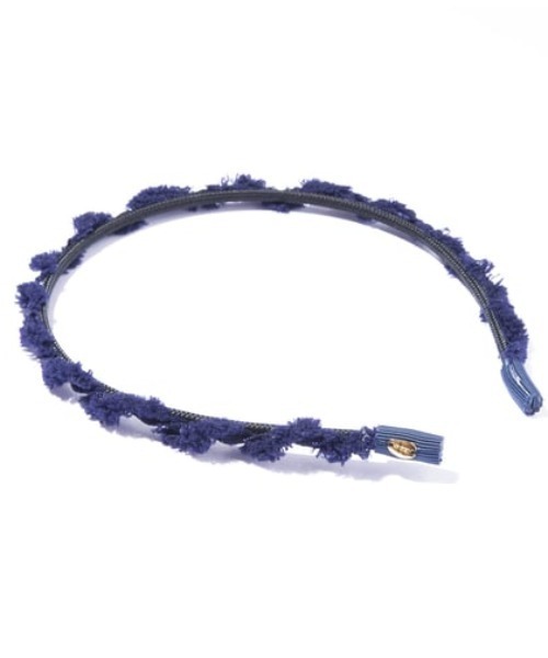 IRIS47（イリスフォーセブン）の「【IRIS 47】rhythm headband/リズム ヘッドバンド（カチューシャ・レディース・ネイビー/ブラウン/ブラック系・FREE）」の6枚目の写真