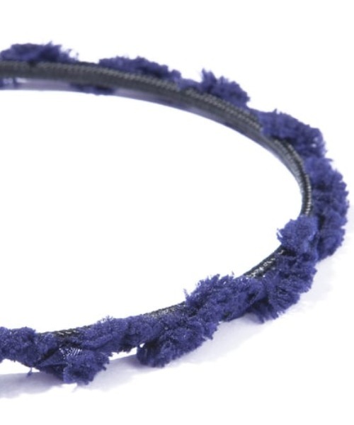 IRIS47（イリスフォーセブン）の「【IRIS 47】rhythm headband/リズム ヘッドバンド（カチューシャ・レディース・ネイビー/ブラウン/ブラック系・FREE）」の8枚目の写真