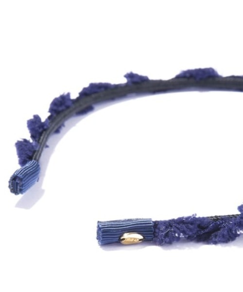 IRIS47（イリスフォーセブン）の「【IRIS 47】rhythm headband/リズム ヘッドバンド（カチューシャ・レディース・ネイビー/ブラウン/ブラック系・FREE）」の4枚目の写真