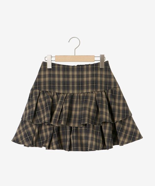 MAJESTIC LEGON(マジェスティックレゴン)の「ティアードフリルミニスカパン(その他パンツ・レディース・ブラック系その他/ホワイト系その他/ブラウン系その他2/ブラック/アイボリー/グレー系その他・MEDIUM)」の20枚目の写真