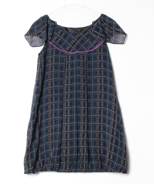 セール/ブランド古着】チェック柄半袖ワンピース（ワンピース）｜JILL  