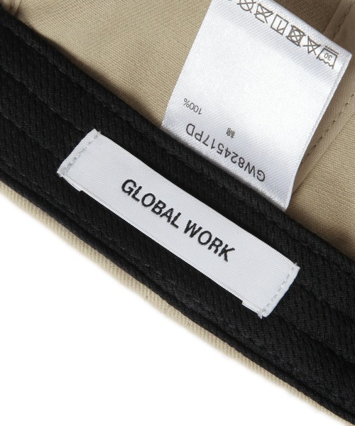 GLOBAL WORK（グローバルワーク）の「UVカット刺繍CAP/128167（キャップ・レディース・レッド/ブルー/ベージュ・ONE SIZE）」の17枚目の写真