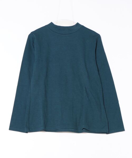 BELLUNA PLUS(ベルーナ)の「肌に優しい吸湿発熱ふんわりプルオーバー(Tシャツ/カットソー・レディース・ブラック/アイボリー/ピンク/ターコイズブルー・X-LARGE/LARGE/MEDIUM)」の3枚目の写真