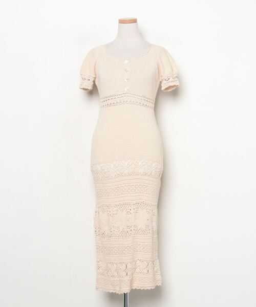 セール/ブランド古着】ニットワンピース（ワンピース）｜Her lip to  