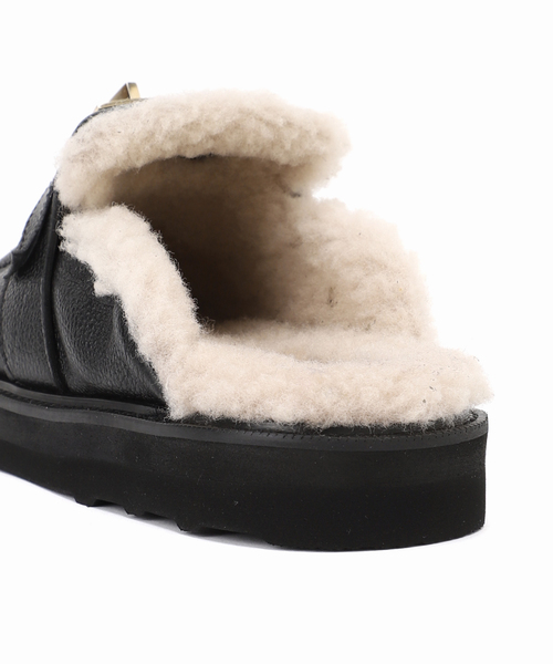 CAMINANDO(カミナンド)の「《別注》【CAMINANDO】SHEARING BUCKLE SANDALS:フラットシューズ(その他シューズ・レディース・ブラック・6/9/XX-SMALL/7)」の8枚目の写真