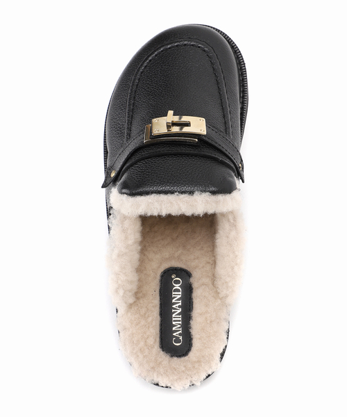 CAMINANDO(カミナンド)の「《別注》【CAMINANDO】SHEARING BUCKLE SANDALS:フラットシューズ(その他シューズ・レディース・ブラック・6/9/XX-SMALL/7)」の11枚目の写真