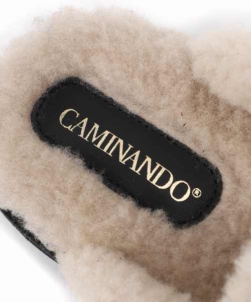 CAMINANDO(カミナンド)の「《別注》【CAMINANDO】SHEARING BUCKLE SANDALS:フラットシューズ(その他シューズ・レディース・ブラック・6/9/XX-SMALL/7)」の13枚目の写真