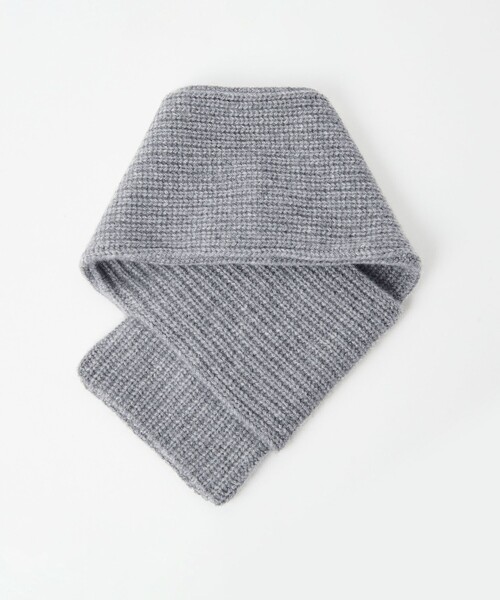 BEAUTY&YOUTH UNITED ARROWS（ビューティーアンドユースユナイテッドアローズ）の「ウールカシミヤ ミニ マフラー（マフラー・レディース・グレー/ピンク/ターコイズブルー・FREE）」の4枚目の写真