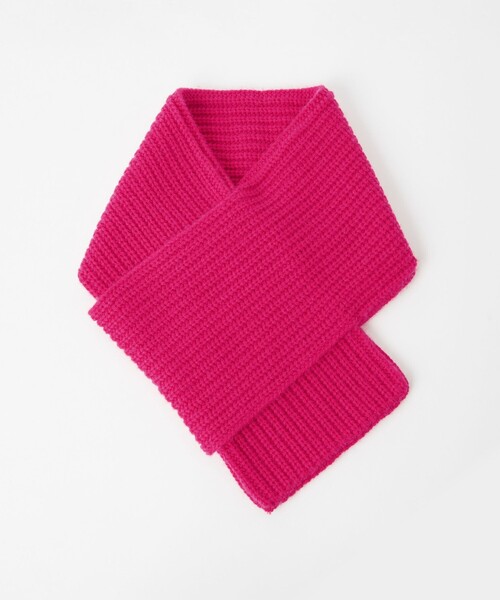 BEAUTY&YOUTH UNITED ARROWS（ビューティーアンドユースユナイテッドアローズ）の「ウールカシミヤ ミニ マフラー（マフラー・レディース・グレー/ピンク/ターコイズブルー・FREE）」の7枚目の写真