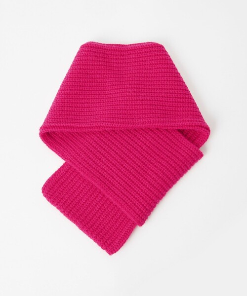 BEAUTY&YOUTH UNITED ARROWS（ビューティーアンドユースユナイテッドアローズ）の「ウールカシミヤ ミニ マフラー（マフラー・レディース・グレー/ピンク/ターコイズブルー・FREE）」の8枚目の写真