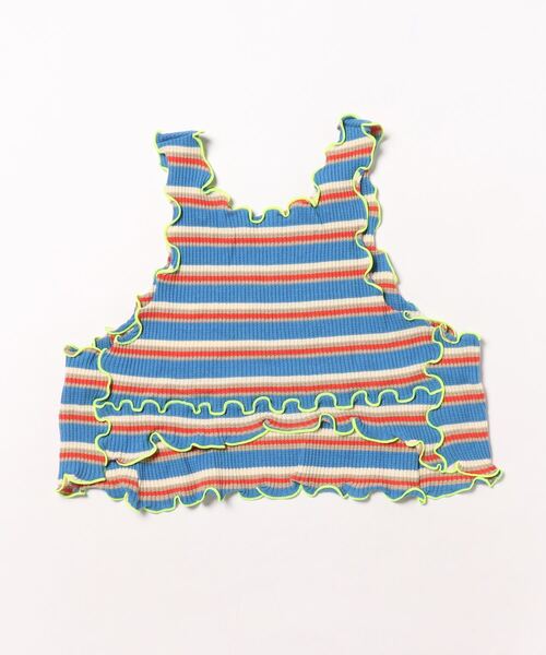 HOGAN RANCH WEAR（ホーガンランチウエア）の「ワッフルメロータンクトップ（タンクトップ・キッズ・ラベンダー/ミント/グリーン/ピンク/ライトグレー/ライトブルー/オフホワイト・S/M/L/LL）」の19枚目の写真